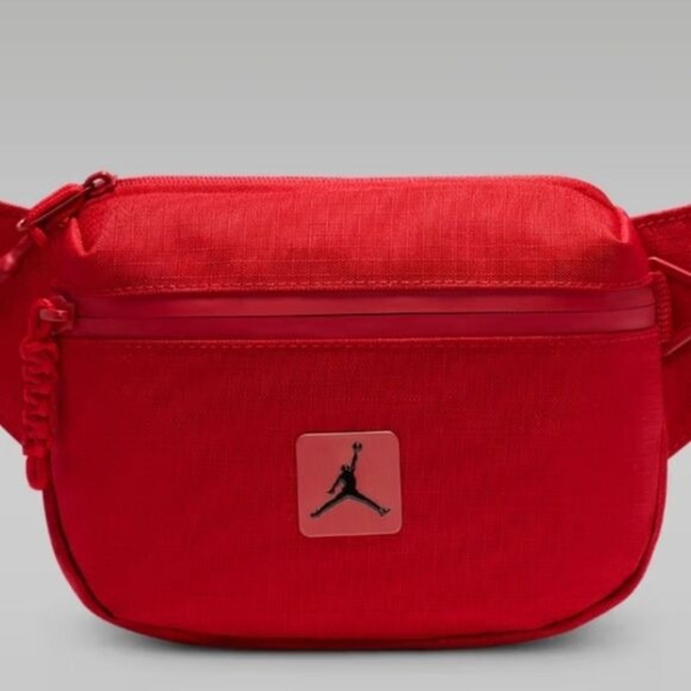 Jordan Cordura Franchise Crossbody Belt Bag-‎ Red